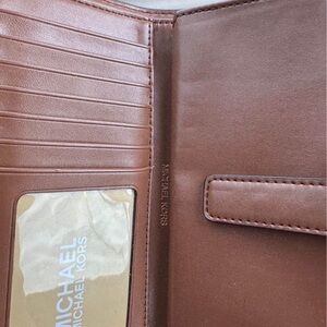 Michael Kors Tan Leather Wallet